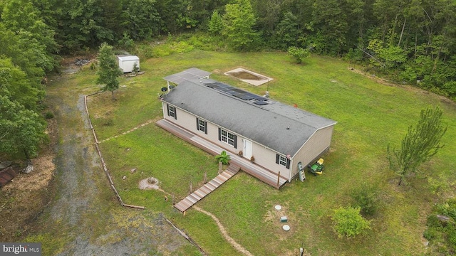16467 Raccoon Ford Rd, Culpeper, VA 22701 - view from above of property with a heavily wooded area