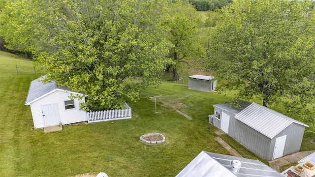 drone / aerial view
