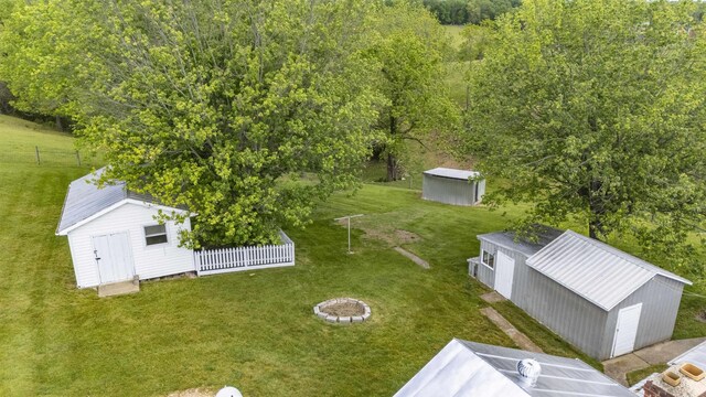 drone / aerial view