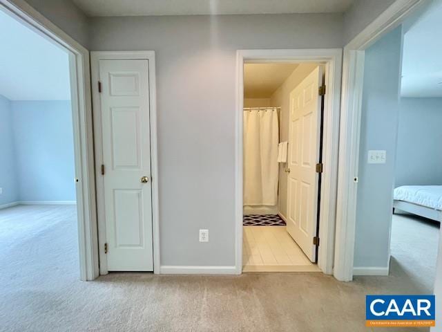 151 Deer Run Dr, Zion Crossroads, VA 22942 - hallway with carpet flooring and baseboards