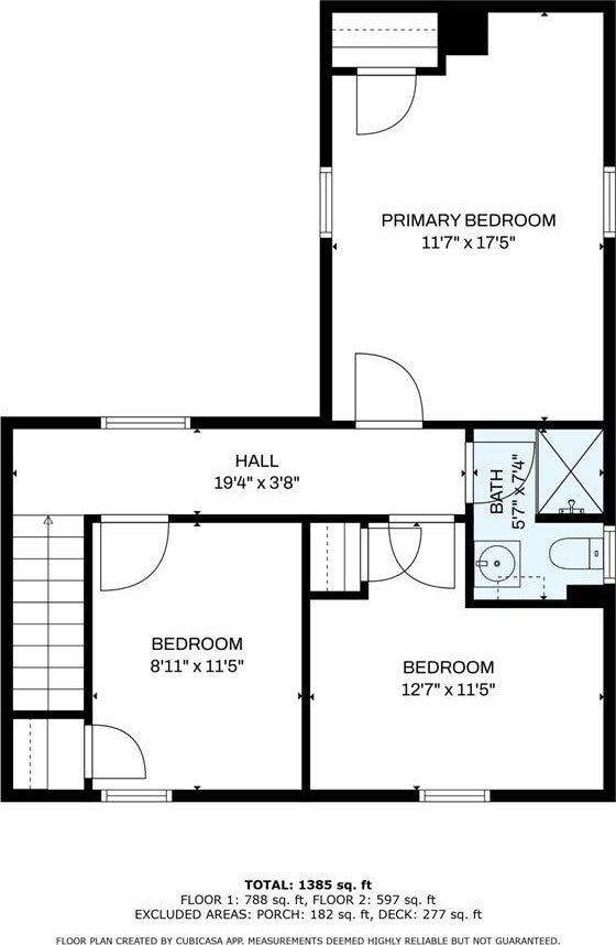 6772 S E Side Hwy, Elkton, VA 22827 - property floor plan