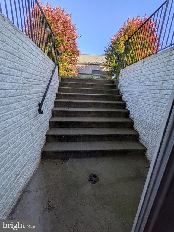 view of stairs