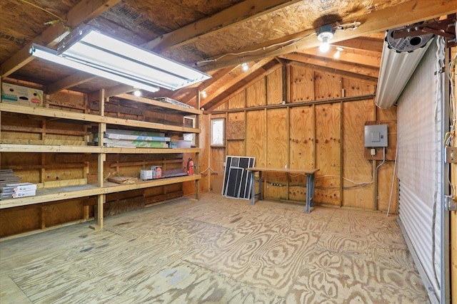 view of storage