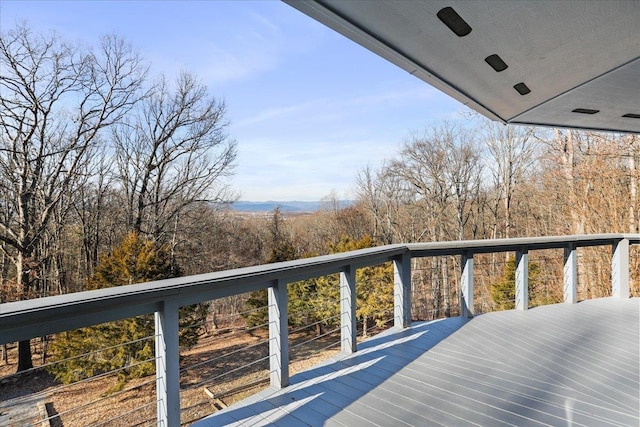 view of deck