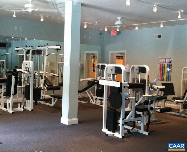 view of exercise room