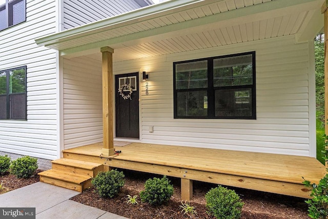 228 Poplar Dr, Louisa, VA 23093 - view of property entrance