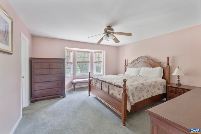 3590 Mountain Hill Rd, Palmyra, VA 22963 - bedroom featuring light carpet and a ceiling fan