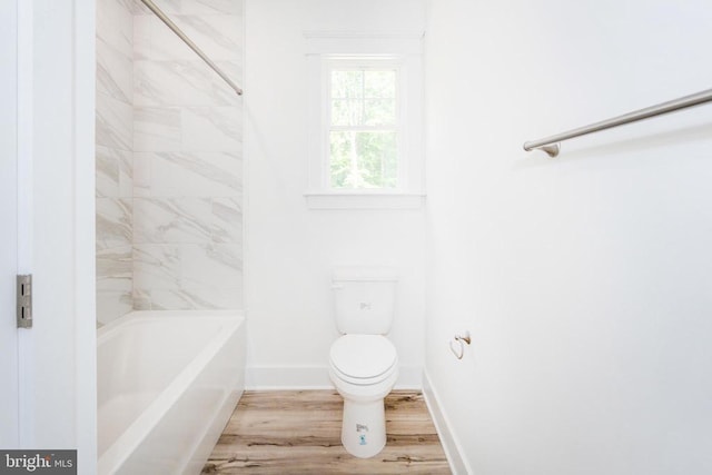 29 Dove Ct, Bumpass, VA 23024 - bathroom with wood finished floors and bathing tub / shower combination