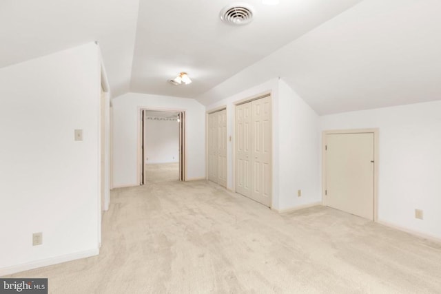 411 Laurel Ave, Fredericksburg, VA 22408 - bonus room featuring lofted ceiling and light carpet