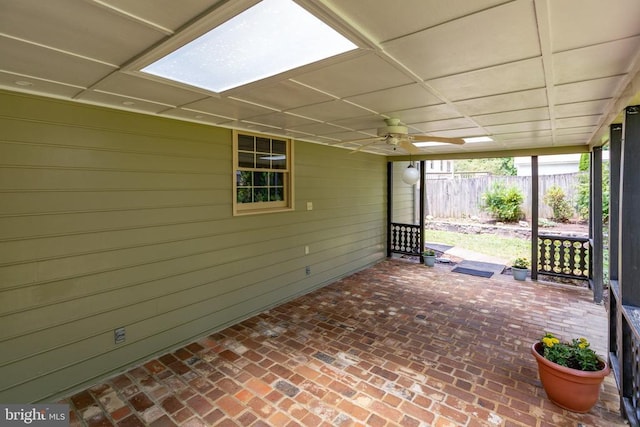 411 Laurel Ave, Fredericksburg, VA 22408 - view of patio with a ceiling fan