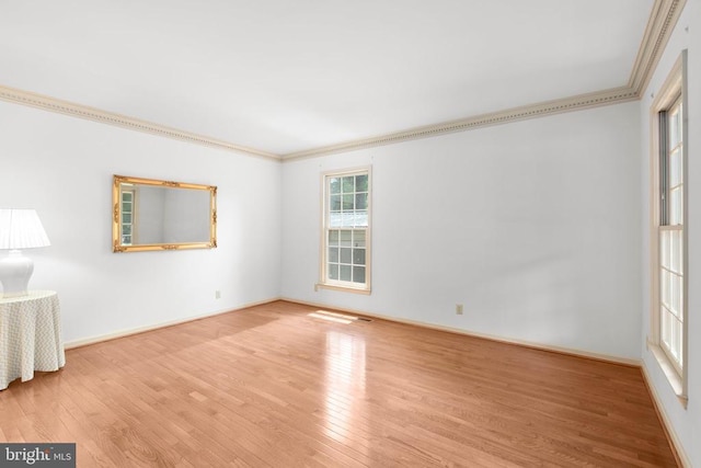 411 Laurel Ave, Fredericksburg, VA 22408 - empty room featuring wood finished floors and ornamental molding