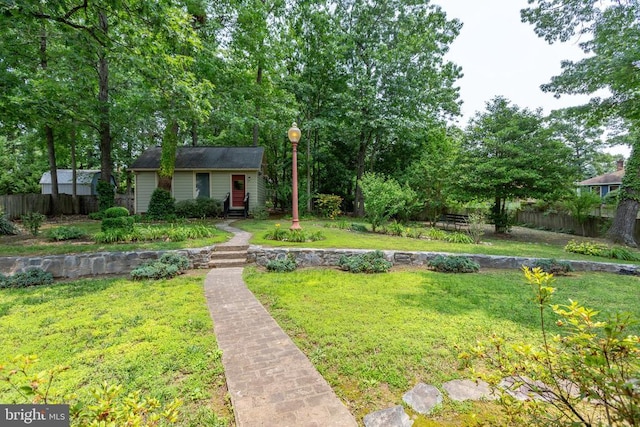 411 Laurel Ave, Fredericksburg, VA 22408 - view of yard