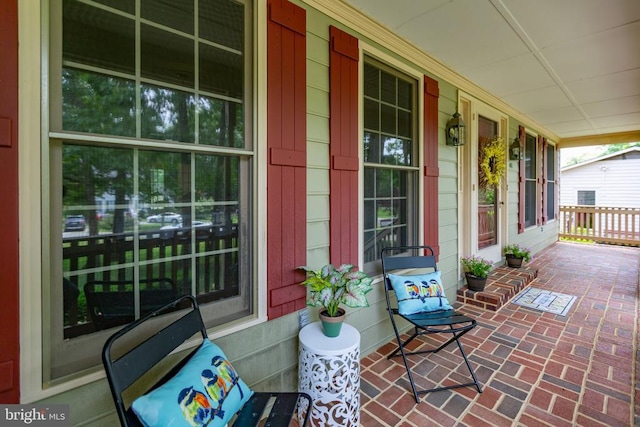 411 Laurel Ave, Fredericksburg, VA 22408 - view of covered porch