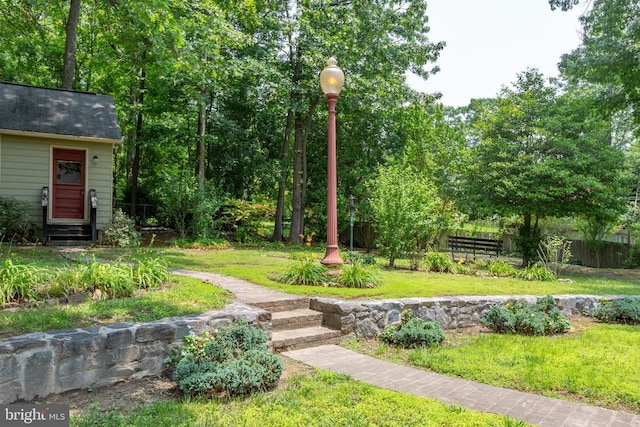 411 Laurel Ave, Fredericksburg, VA 22408 - view of yard