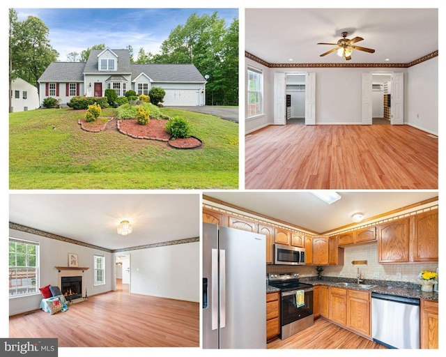 4117 Dartmoor Ct, Fredericksburg, VA 22408 - view of a document with a collage of images