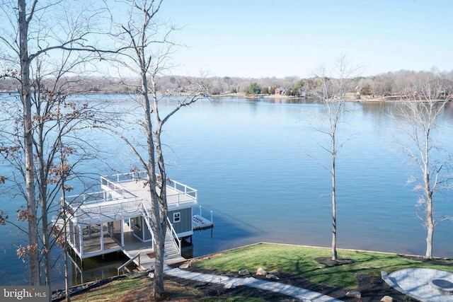 3 Carrs Bridge Rd, Lake Anna, Bumpass, VA 23024 - dock area with a water view