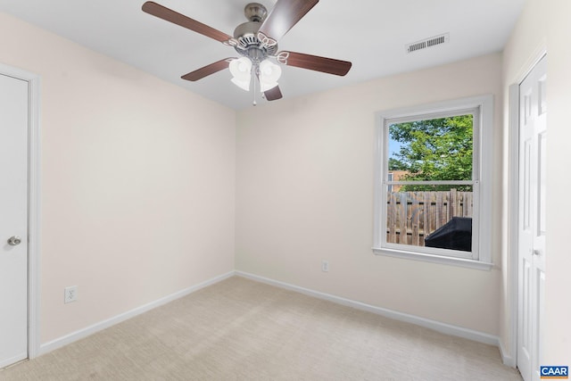 941 Warwick Ct, Charlottesville, VA 22901 - empty room featuring light carpet and a ceiling fan