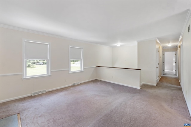 2612 Lawrence Rd, Charlottesville, VA 22901 - empty room featuring carpet and ornamental molding
