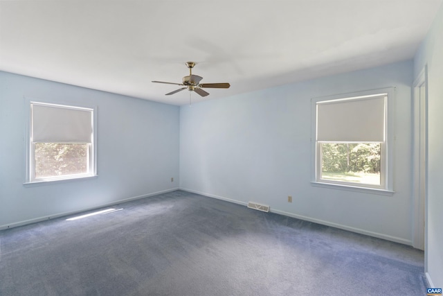 2612 Lawrence Rd, Charlottesville, VA 22901 - empty room with ceiling fan and carpet