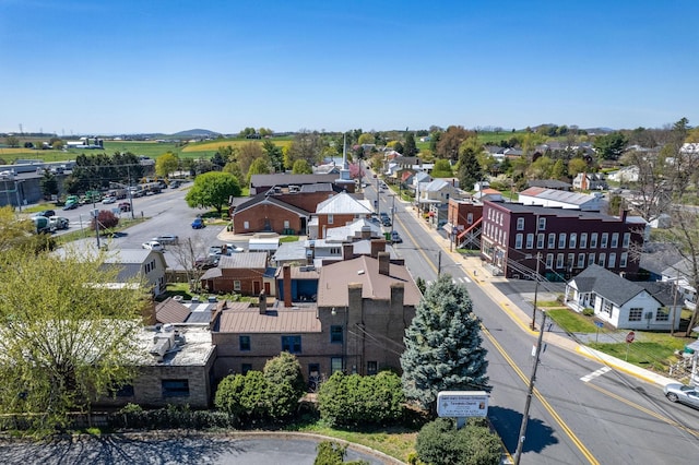222 Main St, Dayton, VA 22821 - aerial perspective of suburban area