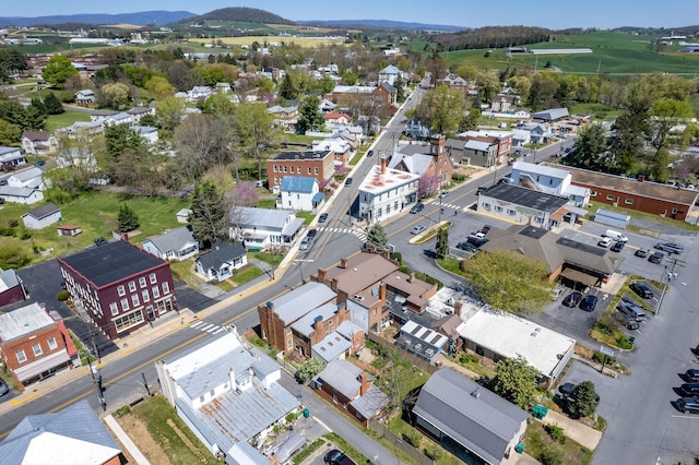 222 Main St, Dayton, VA 22821 - aerial view of property and surrounding area