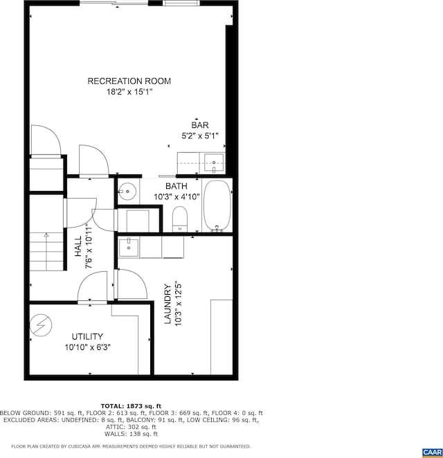 100 Melbourne Prk Cir Unit B, Charlottesville, VA 22901 - view of floor plan / room layout