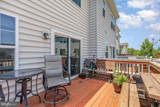  - view of wooden terrace