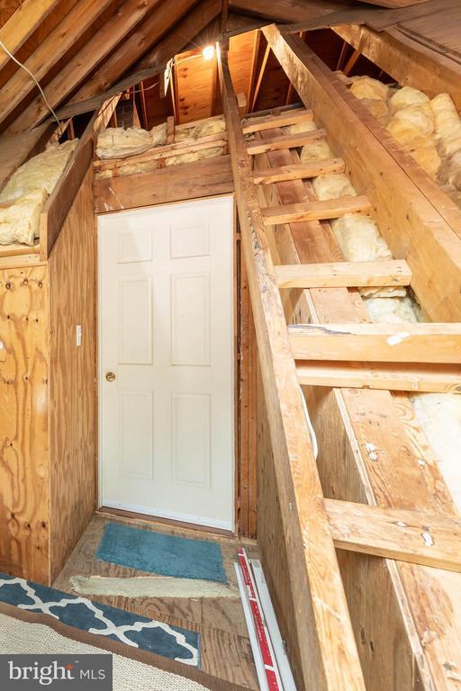 325 Oneals Rd, Madison, VA 22727 - view of unfinished attic
