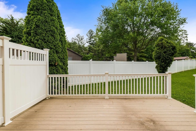 2090 Annandale Ct, Rockingham, VA 22801 - view of wooden terrace