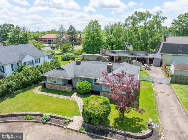102 Washington St E, Remington, VA 22734 - aerial perspective of suburban area