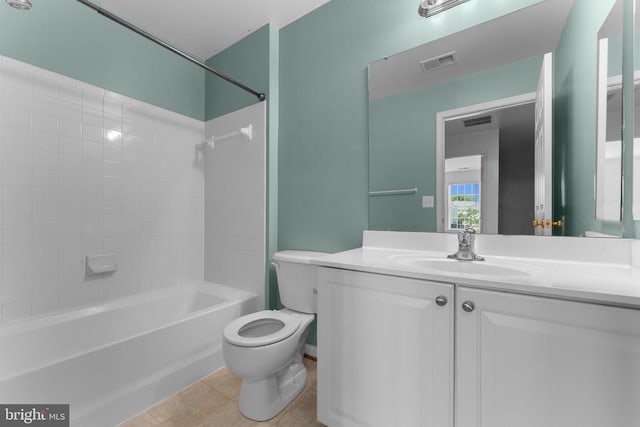 12190 Remland Ct, Remington, VA 22734 - bathroom featuring shower / washtub combination and vanity