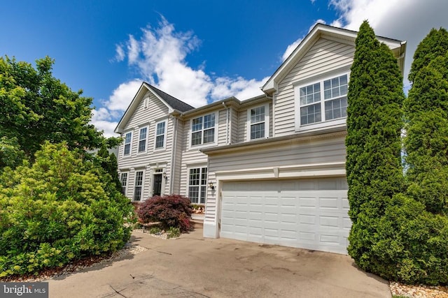 9016 Laurel Oak Ln, Fredericksburg, VA 22407 - view of front of home with a garage and driveway