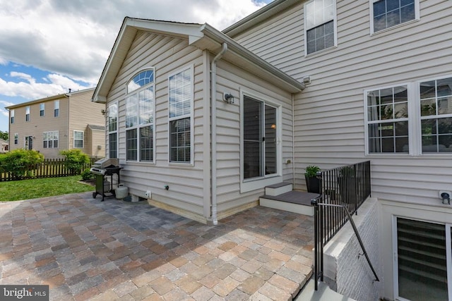 9016 Laurel Oak Ln, Fredericksburg, VA 22407 - view of patio with area for grilling