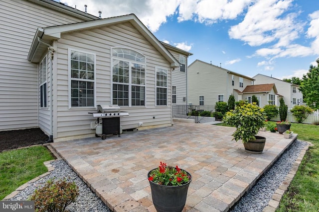9016 Laurel Oak Ln, Fredericksburg, VA 22407 - view of patio with grilling area