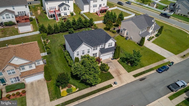 9016 Laurel Oak Ln, Fredericksburg, VA 22407 - aerial view of residential area