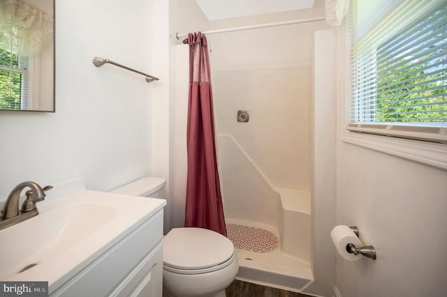 1406 Lakeview Pkwy, Locust Grove, VA 22508 - bathroom with curtained shower and vanity