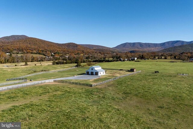 1246 Whispering Hill Rd, Luray, VA 22835 - view of mountain backdrop featuring rural landscape and a pastoral area