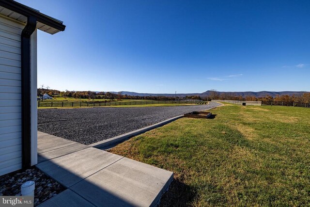 1246 Whispering Hill Rd, Luray, VA 22835 - view of street with a mountain view and a rural view