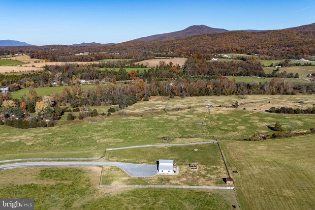 1246 Whispering Hill Rd, Luray, VA 22835 - aerial view of a mountainous background