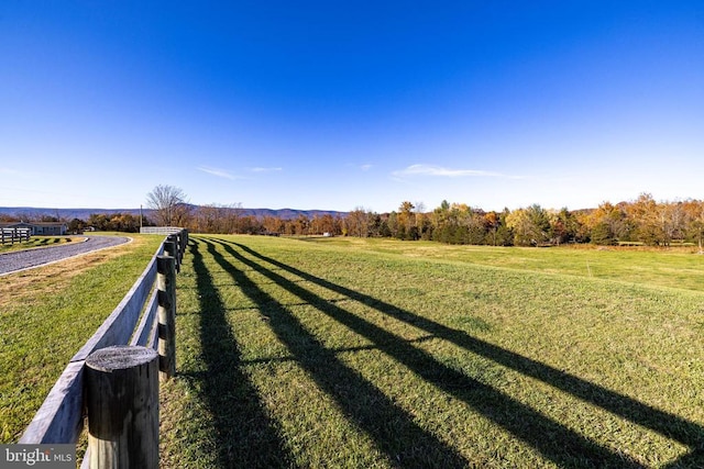 1246 Whispering Hill Rd, Luray, VA 22835 - view of grassy yard with a view of countryside