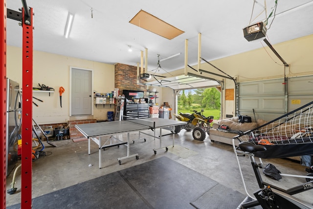701 Horseshoe Cir, Stuarts Draft, VA 24477 - garage featuring a garage door opener