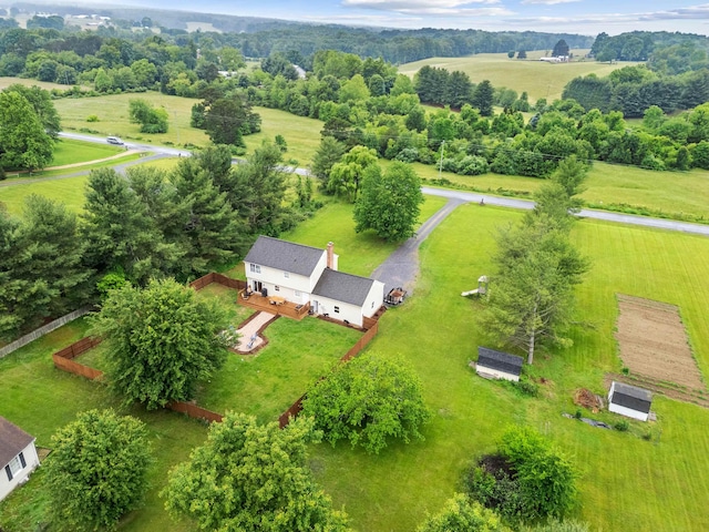 701 Horseshoe Cir, Stuarts Draft, VA 24477 - overview of rural landscape