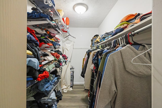 701 Horseshoe Cir, Stuarts Draft, VA 24477 - spacious closet featuring wood finished floors
