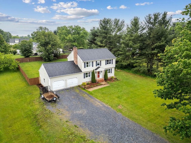 701 Horseshoe Cir, Stuarts Draft, VA 24477 - view from above of property