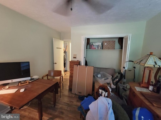216 Wakefield Dr, Locust Grove, VA 22508 - office area featuring wood finished floors