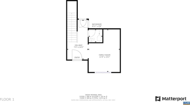 floor plan / room layout