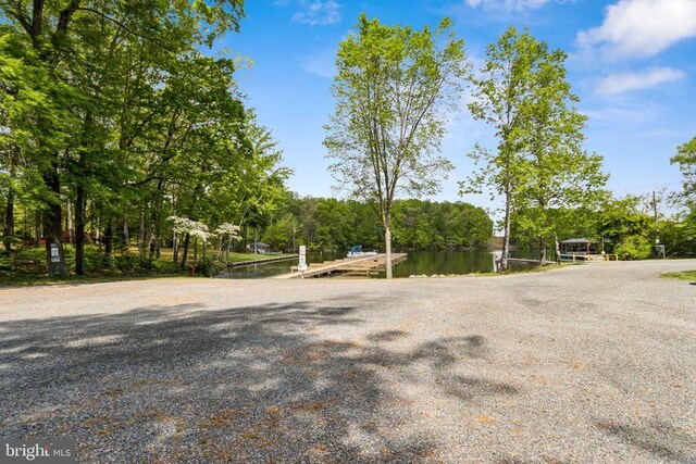 92 Aspen Hill Rd, Mineral, VA 23117 - view of property's community with a dock and a water view