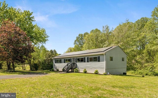 92 Aspen Hill Rd, Mineral, VA 23117 - ranch-style home with a front yard