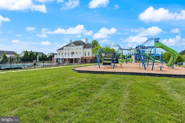 5505 Spring Bluff Ct, Fredericksburg, VA 22407 - view of communal playground