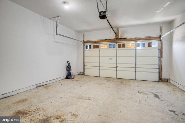 5409 Rich Mountain Way E, Fredericksburg, VA 22407 - garage with a garage door opener